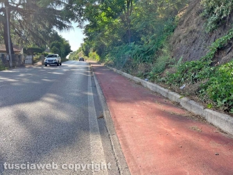 La pista rossa tosata