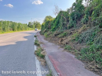 La pista rossa tosata