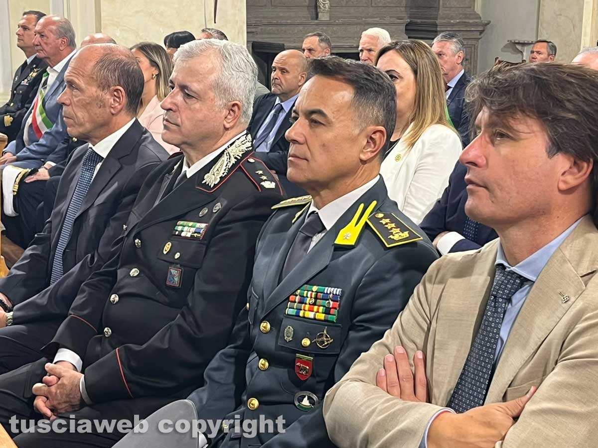 Viterbo - La polizia celebra San Michele Arcangelo