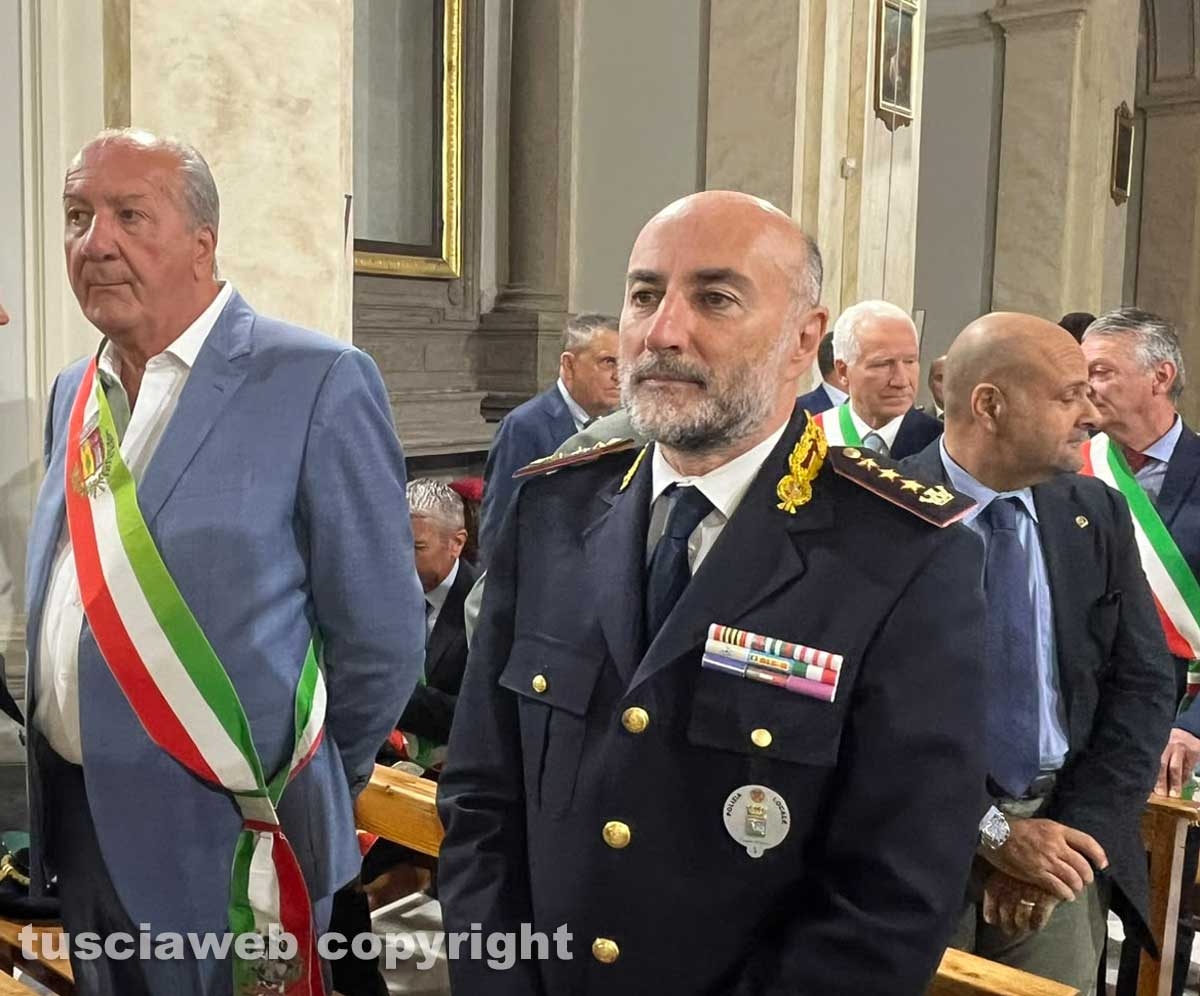 Viterbo - La polizia celebra San Michele Arcangelo