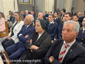 Viterbo - La polizia celebra San Michele Arcangelo