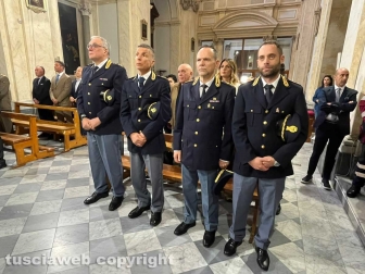 Viterbo - La polizia celebra San Michele Arcangelo