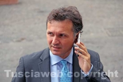 L\'assessore provinciale Gianmaria Santucci