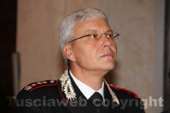 Il comandante provinciale dei carabinieri Gianluca Dell\'Agnello