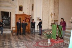 La messa nella chiesa di Sant\'Angelo in Spatha