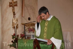 La messa nella chiesa di Sant\'Angelo in Spatha