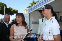 Renata Polverini alla festa della Polizia Locale