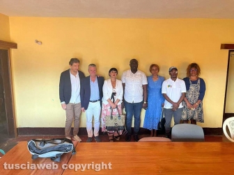 La porchetta di Vasanello in Camerun