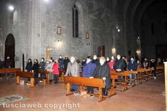 La preghiera contro la guerra della comunità ucraina