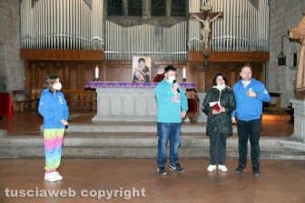 La preghiera contro la guerra della comunità ucraina