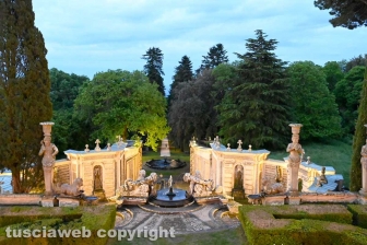 Caprarola - La presentazione dei restauri dei giardini storici di Palazzo Farnese