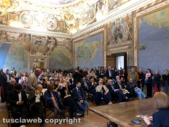 Caprarola - La presentazione dei restauri dei giardini storici di Palazzo Farnese