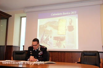 La presentazione del calendario dell\'Arma dei carabinieri 2015