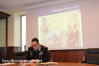 La presentazione del calendario dell\'Arma dei carabinieri 2015