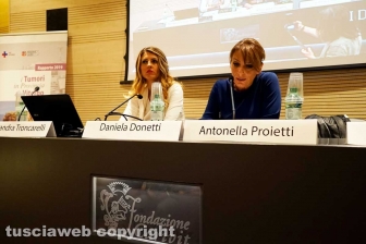 La presentazione del rapporto sui tumori