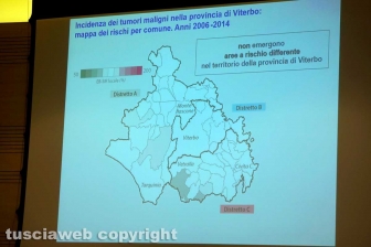 La presentazione del rapporto sui tumori