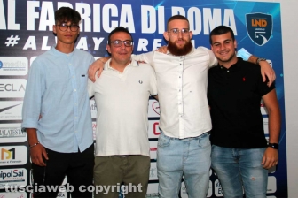 Sport - Calcio a cinque - La presentazione del Real Fabrica di Roma