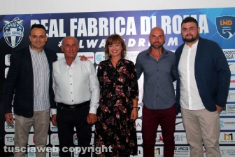 Sport - Calcio a cinque - La presentazione del Real Fabrica di Roma