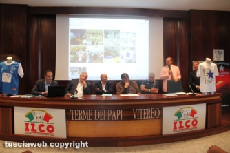 La presentazione della Ilco Stella azzurra alle Terme dei papi
