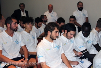 La presentazione della Stella azzurra