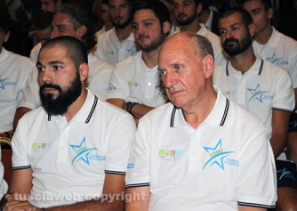 La presentazione della Stella azzurra