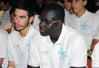 La presentazione della Stella azzurra