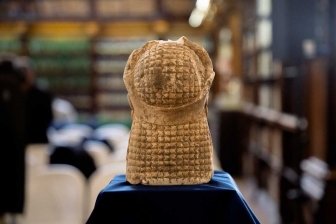 La testa di Kore scoperta a Vulci