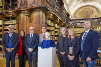 La presentazione della testa di Kore scoperta a Vulci