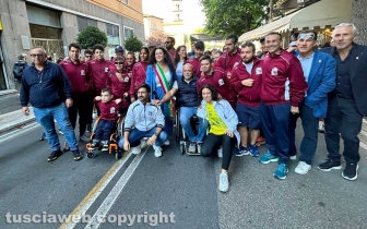 Viterbo - La prima Half Marathon - La partenza