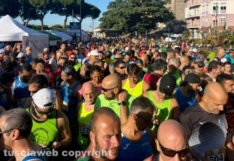 Viterbo - La prima Half Marathon - La partenza