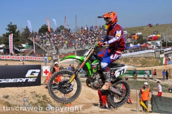 La prima prova del campionato italiano di motocross