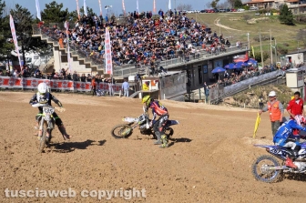 La prima prova del campionato italiano di motocross