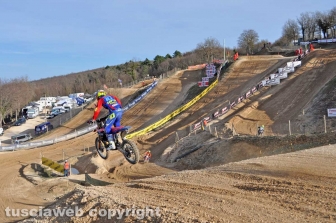 La prima prova del campionato italiano di motocross