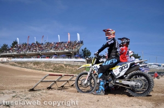 La prima prova del campionato italiano di motocross