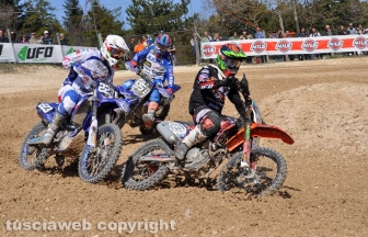 La prima prova del campionato italiano di motocross