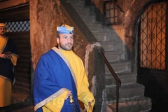 Le immagini della suggestiva processione a Bagnaia