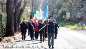 La processione da Bagnaia alla Quercia