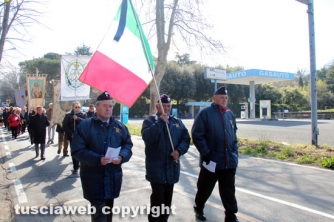 La processione da Bagnaia alla Quercia