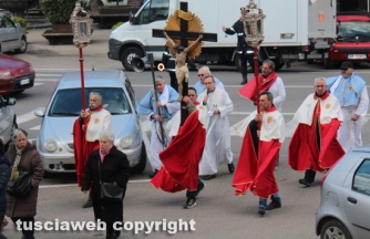 La processione da Bagnaia alla Quercia