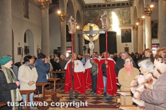 La processione da Bagnaia alla Quercia