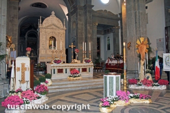 La processione da Bagnaia alla Quercia