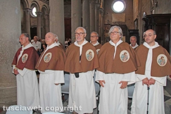 Viterbo - La messa per la celebrazione del Corpus Domini