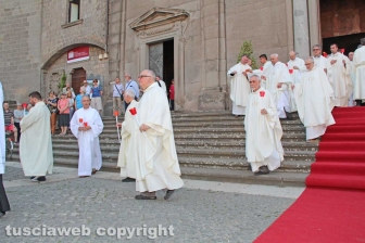 Viterbo - La processione del Corpus Domini