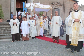 Viterbo - La processione del Corpus Domini