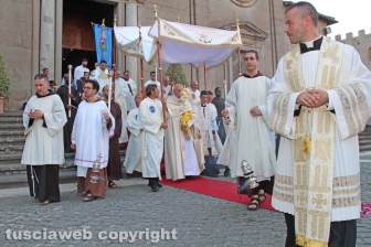 Viterbo - La processione del Corpus Domini