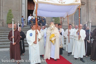 Viterbo - La processione del Corpus Domini