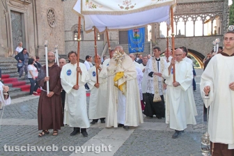Viterbo - La processione del Corpus Domini