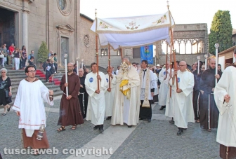 Viterbo - La processione del Corpus Domini