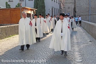 Viterbo - La processione del Corpus Domini