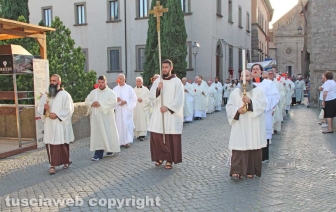 Viterbo - La processione del Corpus Domini